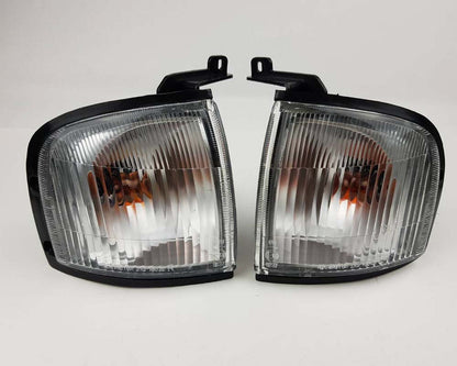 Mazda B2500 Fighter Front Corner Turn Signal Light – Clear – LH + RH Pair