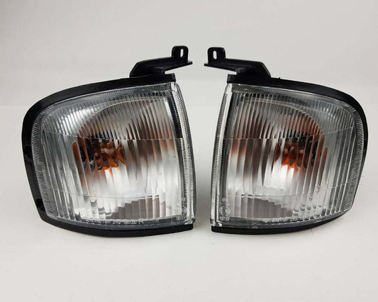 Mazda B2500 Fighter Front Corner Turn Signal Light – Clear – LH + RH Pair