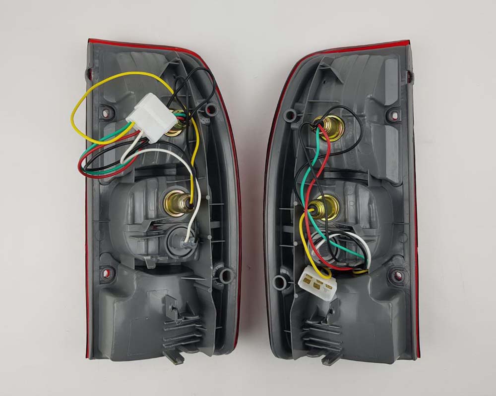 Mazda Fighter CAB Rear Combination Tail Light – Red / Clear – LH + RH Pair – view 2