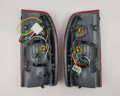 Mazda Fighter CAB Rear Combination Tail Light – Red / Clear – LH + RH Pair – view 2