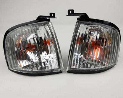 Mazda Fighter Open Cab Front Corner Turn Signal Light – Clear – LH + RH Pair