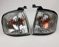 Mazda Fighter Open Cab Front Corner Turn Signal Light – Clear – LH + RH Pair