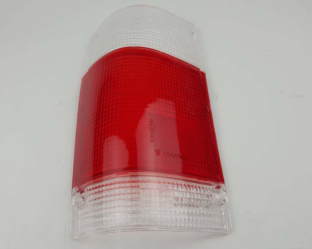 Mazda Magnum Rear Combination Tail Light Lens – Red / Clear – LH / Left – view 3
