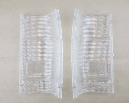 Mazda Magnum Rear Combination Tail Light Lens – Full Clear – LH + RH Pair – view 2