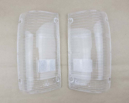 Mazda Magnum Rear Combination Tail Light Lens – Full Clear – LH + RH Pair