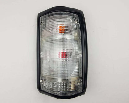 Mazda Magnum Rear Combination Tail Light – Full Clear – Black Frame – RH / Right