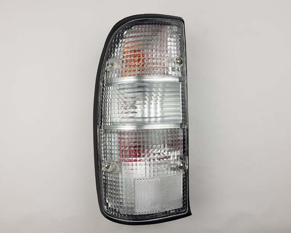 Mazda B2500 Fighter Rear Combination Tail Light – Full Clear – Black Frame – LH / Left