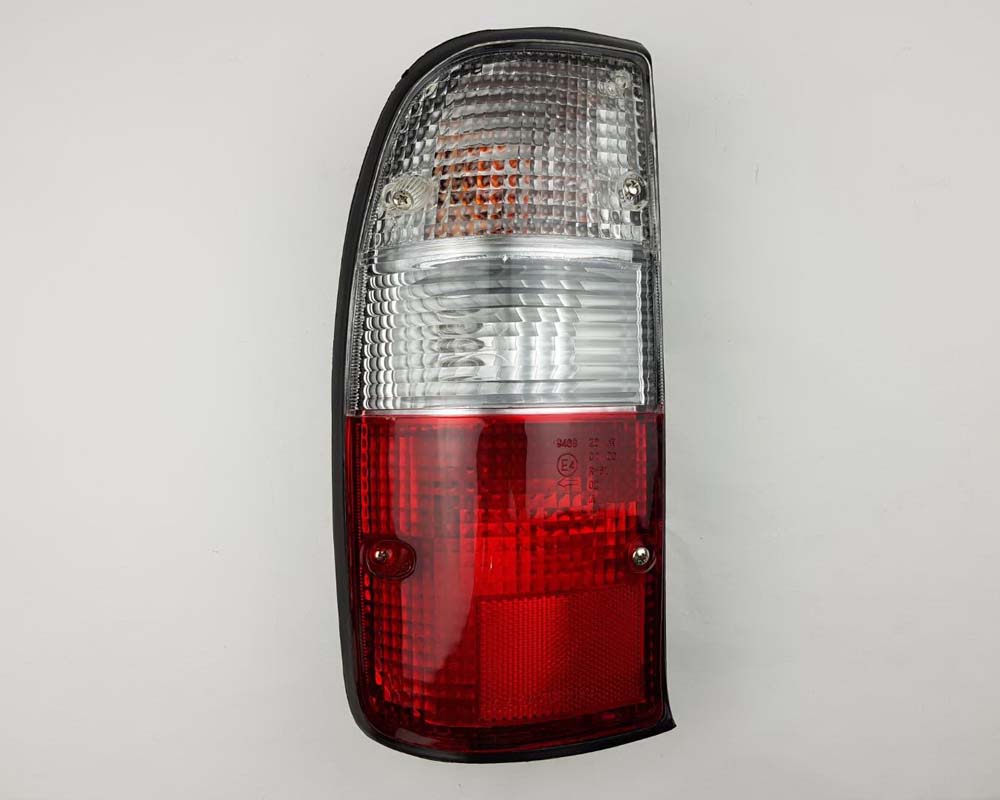 Mazda B2500 Fighter Rear Combination Tail Light – Red / Clear – Black Frame – LH / Left