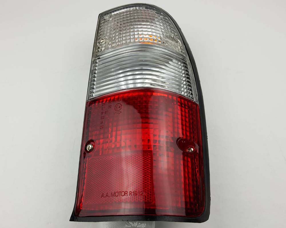 Mazda B2500 Fighter Rear Combination Tail Light – Red / Clear – Black Frame – RH / Right – view 3