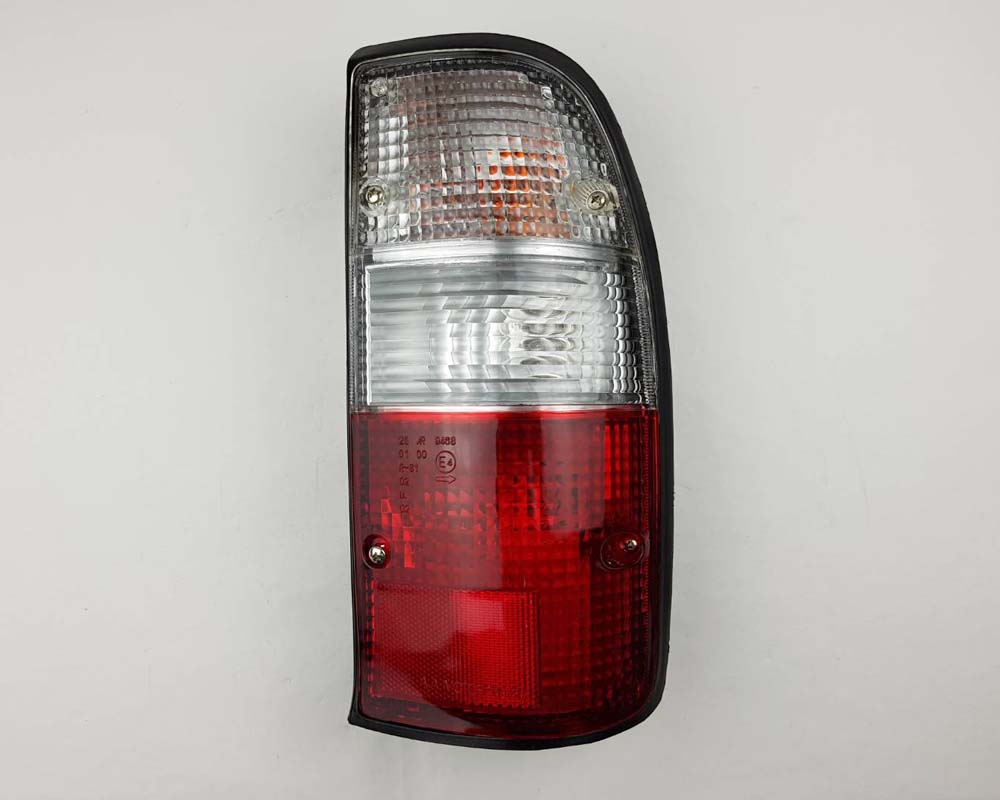 Mazda B2500 Fighter Rear Combination Tail Light – Red / Clear – Black Frame – RH / Right