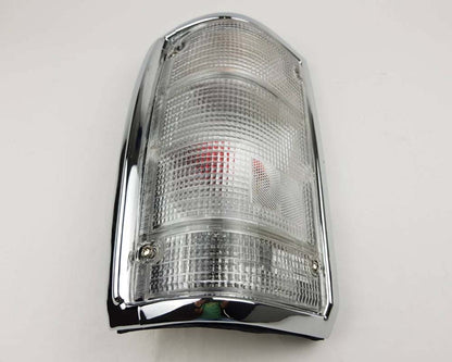 Mazda Magnum Rear Combination Tail Light – Full Clear – Chrome Frame – LH / Left – view 3