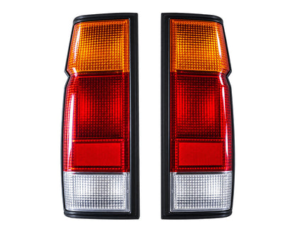 Rear Combination Light - for Nissan D21 / Big M Pickup 1987–1990 - BDI - LH + RH Pair – OEM 26555-25G60 / 26550-25G60