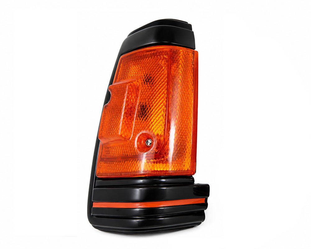 Front Corner Turn Signal Light - for Nissan / Datsun 720 / 819 Pickup 1980–1986 - Black Frame - LH