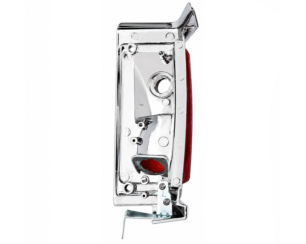 Front Corner Turn Signal Light - for Nissan D21 / Big M Pickup 1990–1992 - Chrome Frame - LH – OEM 26125-22G02-B - additional view 2