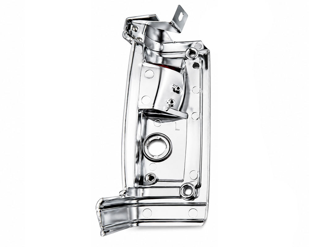 Front Corner Turn Signal Light - for Nissan D21 / Big M Pickup 1990–1992 - BDI 90 - Chrome Frame - LH - additional view 2