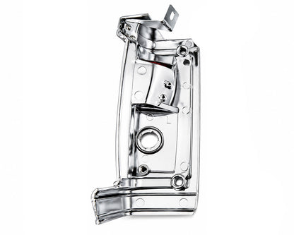Front Corner Turn Signal Light - for Nissan D21 / Big M Pickup 1990–1992 - BDI 90 - Chrome Frame - LH - additional view 2