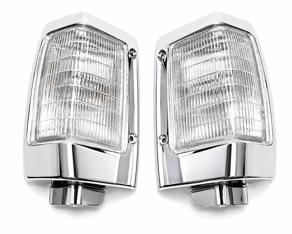 Front Corner Turn Signal Light - for Nissan D21 / Big M Pickup 1993–1995 - BDI 925 - LH + RH Pair