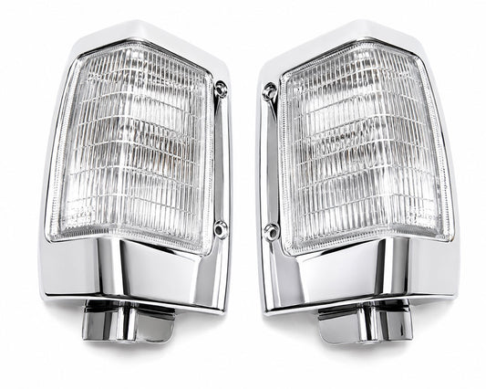 Front Corner Turn Signal Light - for Nissan D21 / Big M Pickup 1993–1995 - BDI 925 - LH + RH Pair