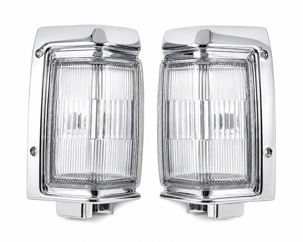 Front Corner Turn Signal Light - for Nissan D21 / Big M Pickup 1995–1996 - BDI 993 - LH + RH Pair