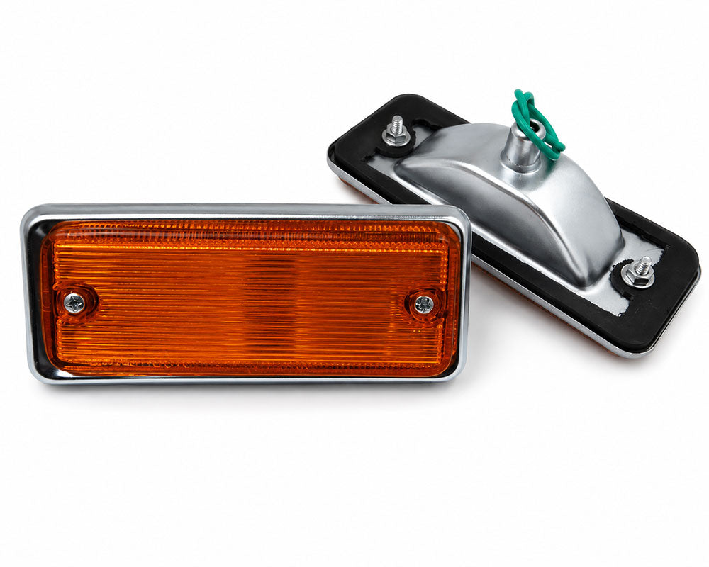 Side Marker Turn Signal Light - for Datsun / Nissan 620 Pickup 1977–1979 - LH + RH Pair – OEM 26165-B5100 / 26160-B5100