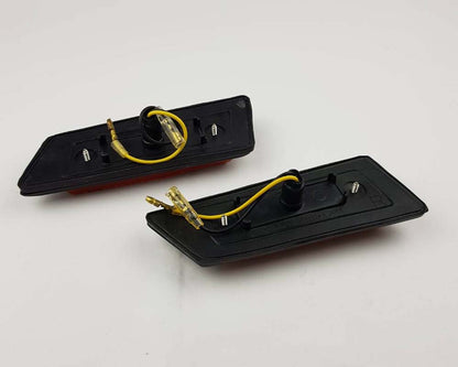 Side Marker Turn Signal Light Pair for Datsun Sunny B310 - Amber - LH + RH - view 2