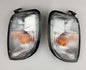 Front Corner Turn Signal Light - for Nissan D22 / Big M W98 Pickup - No Socket - LH + RH Pair – OEM 26125-3S800 / 26121-3S800