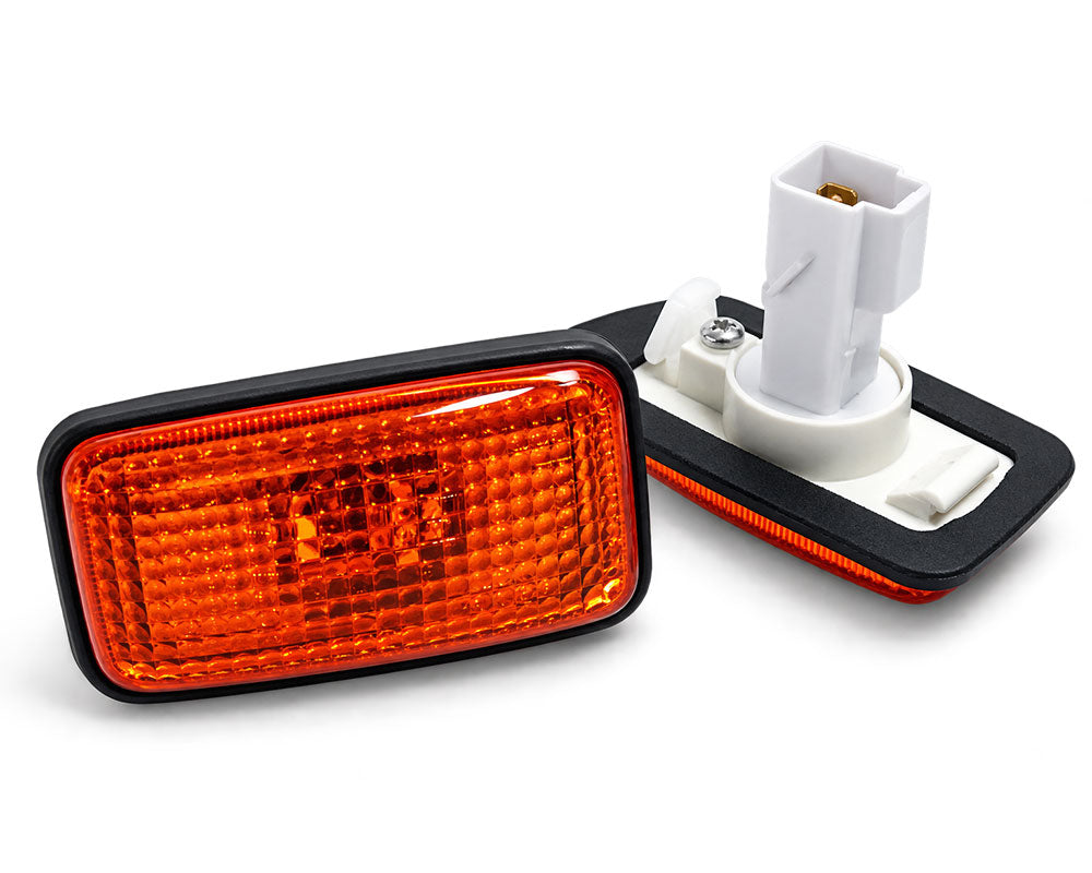 Side Turn Signal Light - for Nissan D22 Pickup - LH + RH Pair – OEM 26160-70N00 - additional view 2