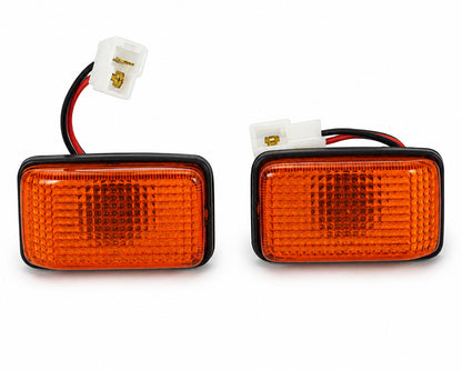 Side Turn Signal Light - for Nissan D22 Pickup - LH + RH Pair – OEM 26160-70N00