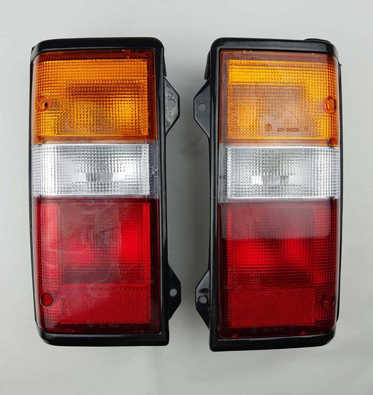 Rear Combination Light - for Nissan Caravan / Urvan E24 - With Socket - LH + RH Pair – OEM B6555-01N00 / B6550-01N00