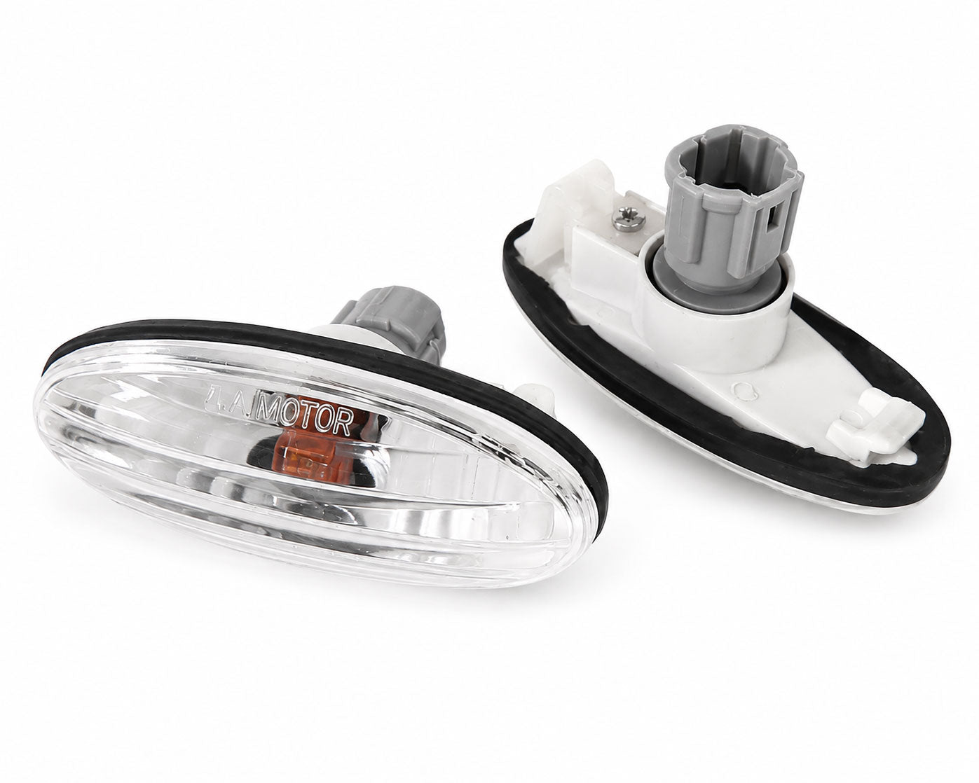 Side Marker Turn Signal Light - for Nissan Frontier 2003 - Crystal Lens - LH + RH Pair – OEM 26160-61Y10