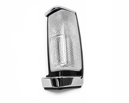 Front & Turn Signal Light - for Nissan D21 TD25 Pickup - Chrome - White Lens - LH – OEM B6175-47G01