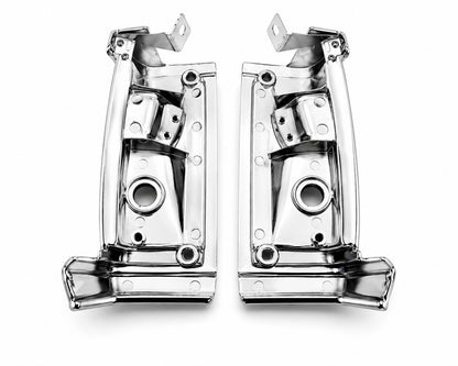 Front & Turn Signal Light - for Nissan D21 BDI90 Pickup - Chrome - White Lens - LH + RH Pair – OEM B6175-47G01 / B6170-47G01 - additional view 2