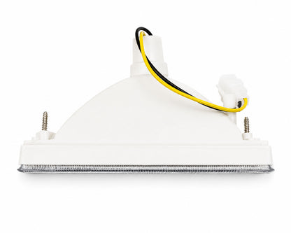 Front Bumper Turn Signal Light - for Nissan D21 BDI925 / BDI993 Pickup - White Lens - RH – OEM B6135-12G02 / B6130-12G02 - additional view 2