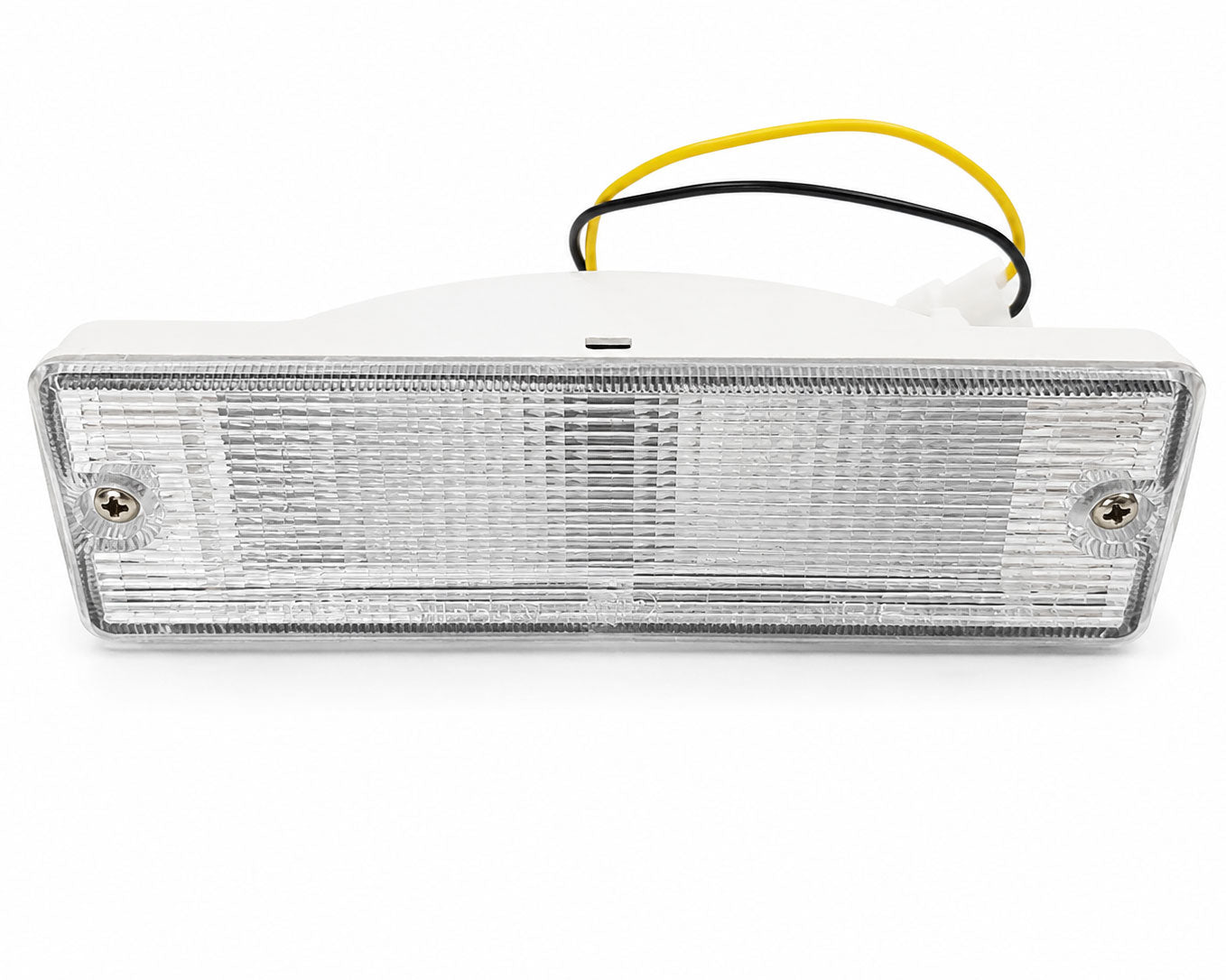 Front Bumper Turn Signal Light - for Nissan D21 BDI925 / BDI993 Pickup - White Lens - RH – OEM B6135-12G02 / B6130-12G02