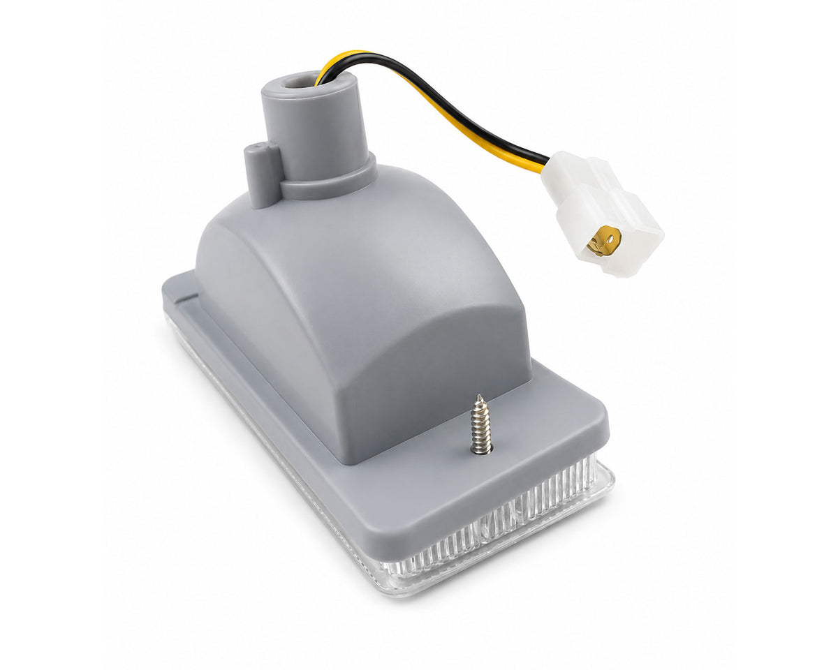 Front Bumper Turn Signal Light - for Nissan Sunny B11 - White Lens - LH – OEM 26135-11A00 - additional view 2