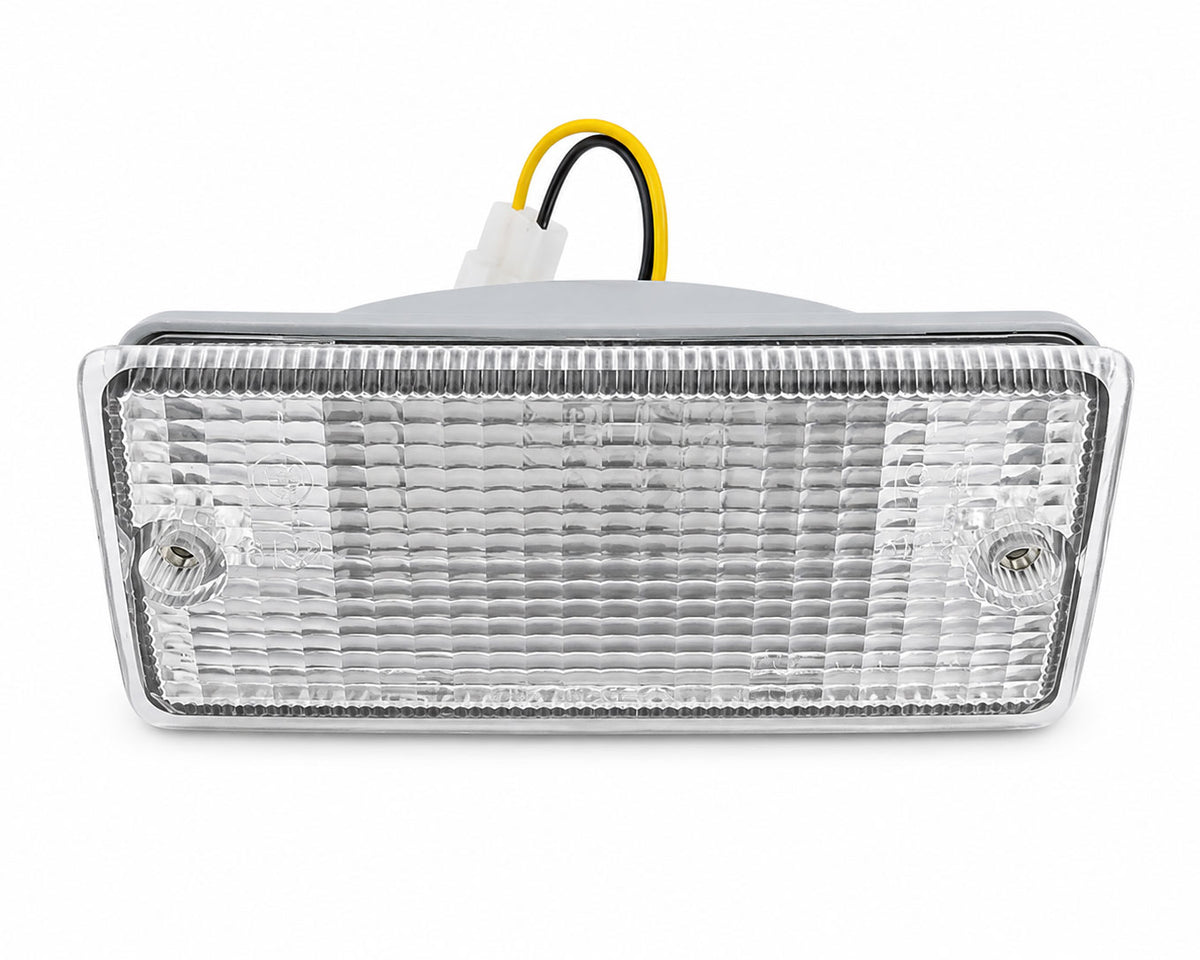 Front Bumper Turn Signal Light - for Nissan Sunny B11 - White Lens - LH – OEM 26135-11A00