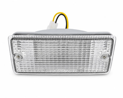 Front Bumper Turn Signal Light - for Nissan Sunny B11 - White Lens - LH – OEM 26135-11A00