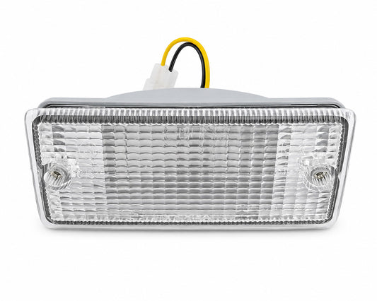 Front Bumper Turn Signal Light - for Nissan Sunny B11 - White Lens - LH – OEM 26135-11A00