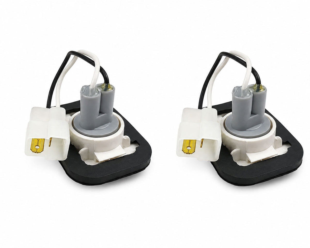 Turn Signal Light - for Nissan D21 Pickup - White Lens - additional view 3