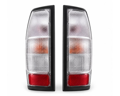 Rear Combination Light - for Nissan D22 Pickup - Cab White - LH + RH Pair – OEM 26555-2S425 / 26550-2S425