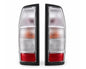 Rear Combination Light - for Nissan D22 Pickup - Cab White - LH + RH Pair – OEM 26555-2S425 / 26550-2S425