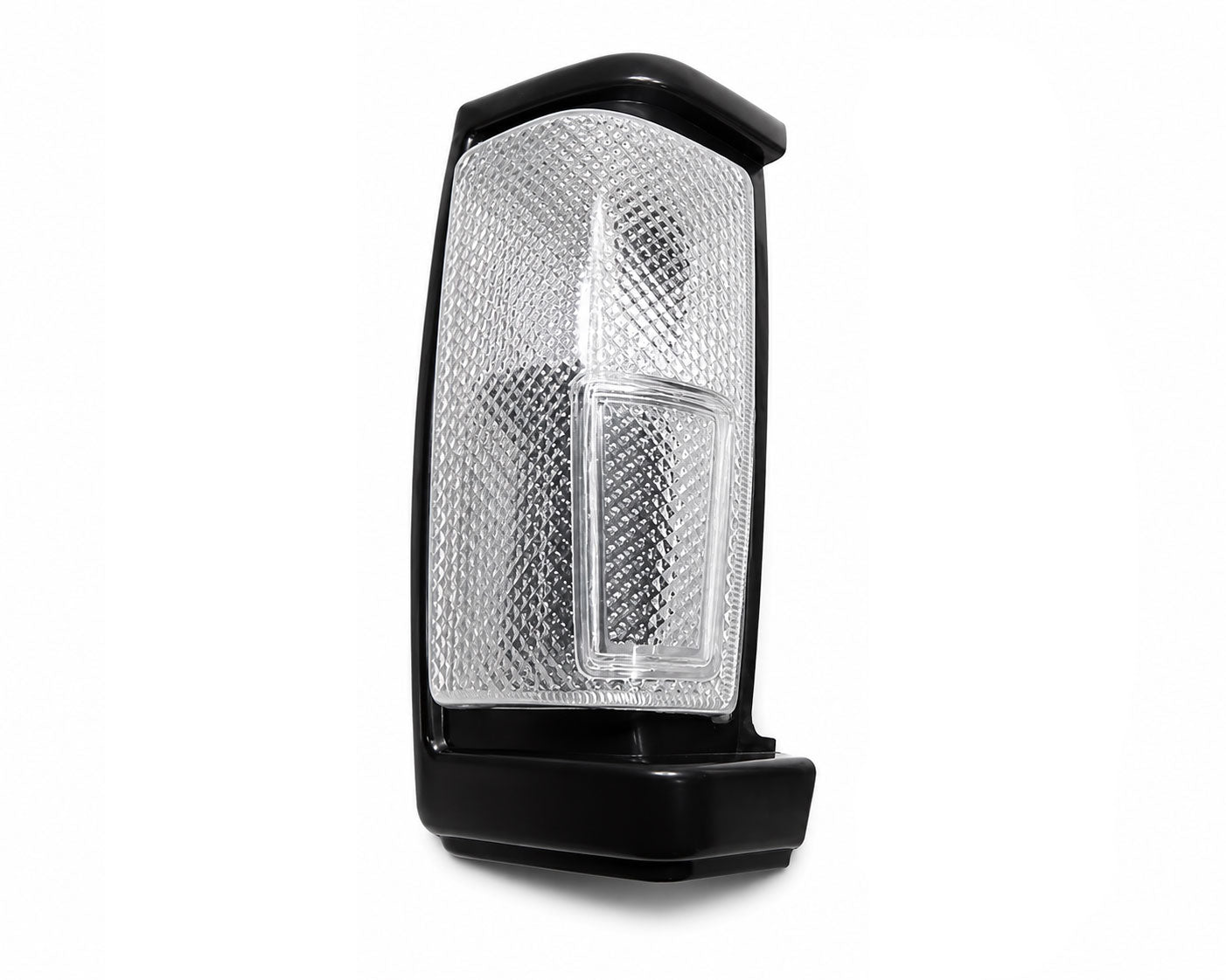 Front & Turn Signal Light - for Nissan D21 TD25 Pickup - Black - White Lens - RH – OEM B6170-35G02
