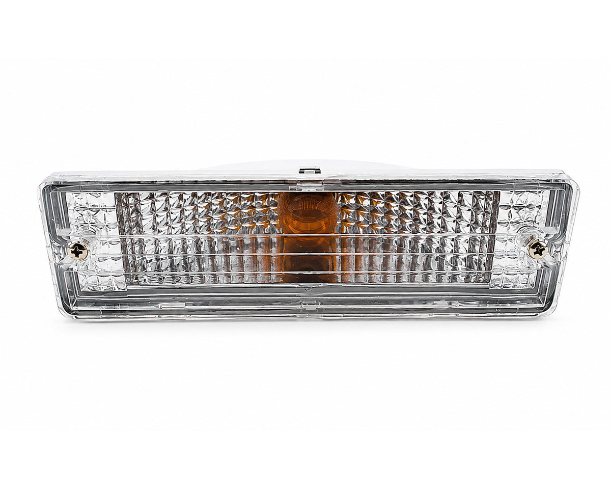 Front Bumper Turn Signal Light - for Nissan D21 BDI925 / BDI993 Pickup - Crystal Lens - LH