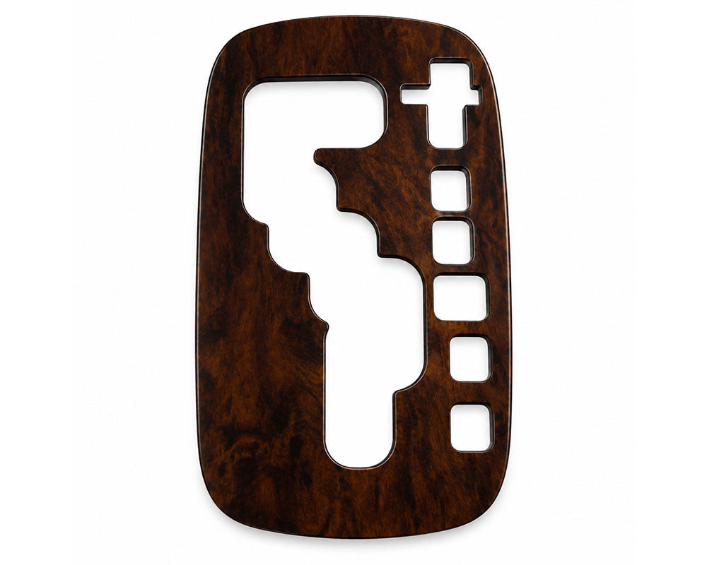 Toyota Automatic Gear Shift Panel Cover – Woodgrain – Brown Woodgrain – Genuine