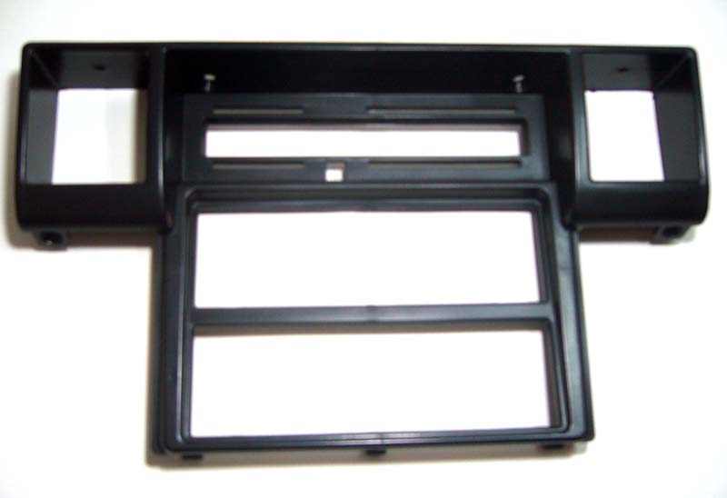 Black R035 actual Mitsubishi Cyclone front center console bezel