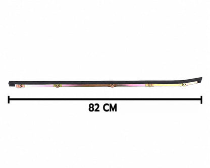 Door Belt Weatherstrip - for Datsun 620 Pickup Without Vent Window - Long Outer LH / Left - OEM 80341-B5000