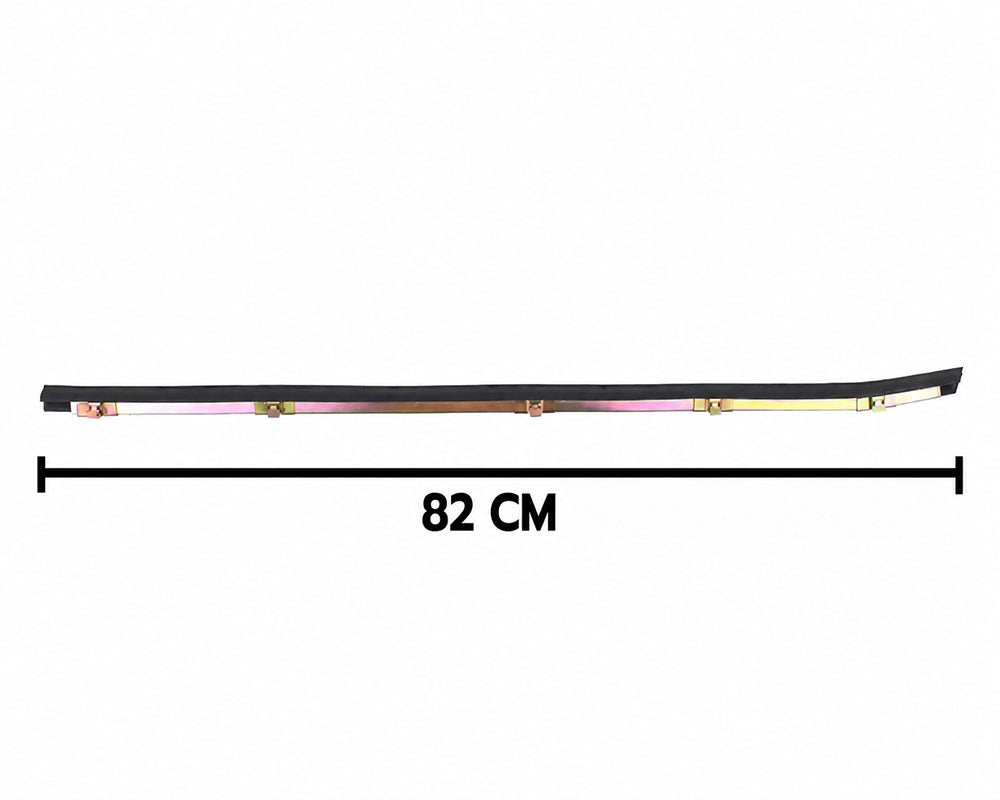 Door Belt Weatherstrip - for Datsun 620 Pickup Without Vent Window - Long Inner RH / Right - OEM 80320-B5000