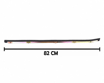 Door Belt Weatherstrip - for Datsun 620 Pickup Without Vent Window - Long Inner RH / Right - OEM 80320-B5000