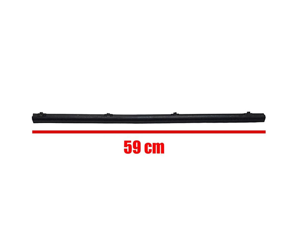 Outer Front Door Belt Weatherstrip for Datsun / Nissan 720 - Short, With Vent Window - LH/RH - additional view 2