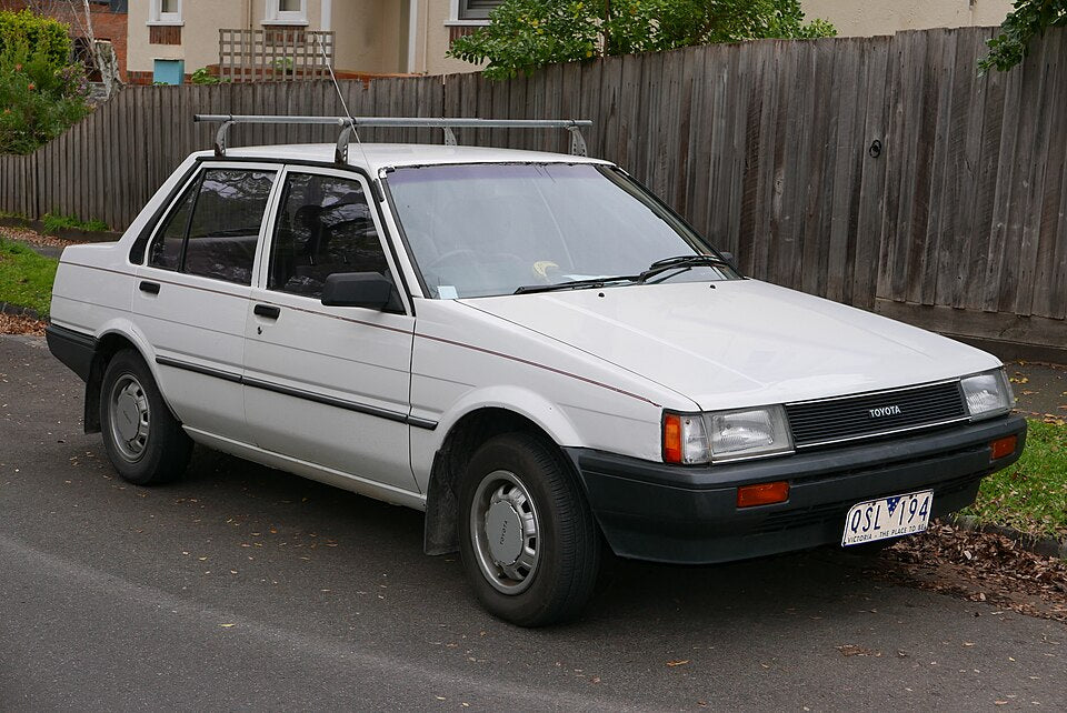 Weatherstrip Door Rubber Front Door Left LH for 1983 - 1988 Toyota Corolla AE80 AE81 AE82 CE80 EE80 4 door Sedan 67862-12470
